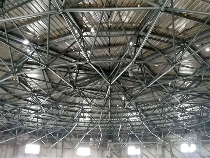 河源洗煤厂蓄水池网架